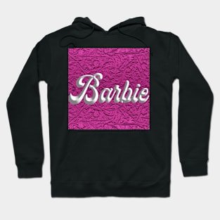 barbie abstract fabric pattern texture ironpalette Hoodie